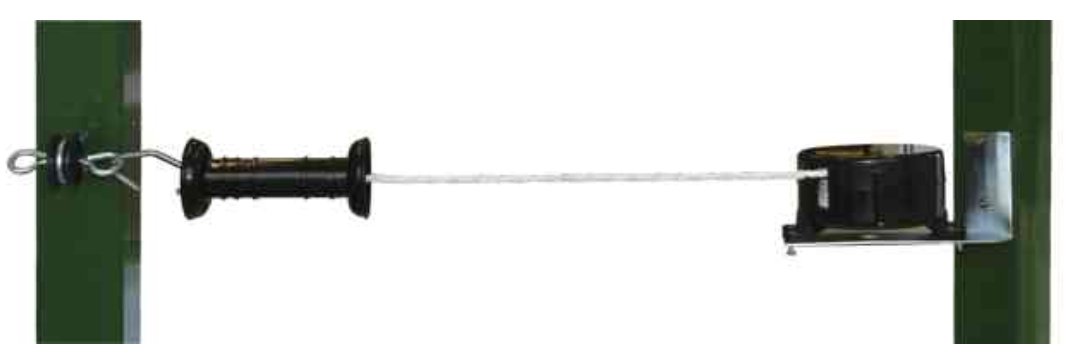 Kit para puerta con cuerda retractil de 6mm