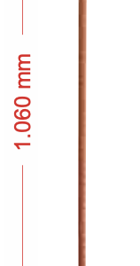 Poste metálico oval